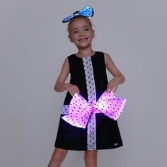 Size Chart For Kids, Dresses Kids Girl, Different Light, Fabric Material, Made In China, Light Up, Girls Dresses, Black Dress, Built In