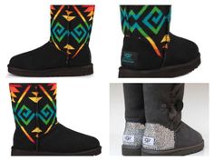 Custom UGG Boots made with Swarovski Classic Short by TheILLlines Uggs Outlet, Cheap Ugg Boots, Apostolic Style, Ugg Store