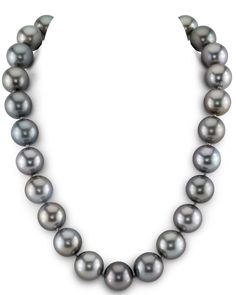 This exquisite Black Tahitian South Sea pearl necklace features 15-16mm, AAA quality pearls hand-picked for their radiant luster and gorgeous overtones.

This necklace comes packaged in a beautiful jewelry gift box with a complementary pearl care kit.

This strand can also be accompanied by an official appraisal by the GLA (Gemological Laboratory of America) detailing the specifics and retail value of the strand. A unique certificate is generated for every order. Luxury Pearl Necklace With 8mm Beads, Luxury High Luster Tahitian Pearl Necklace, South Sea Pearl Necklace, Tahitian Pearl Necklace, Tahitian Black Pearls, Pearl Necklaces, Buy Necklace, Care Kit, Sea Pearl