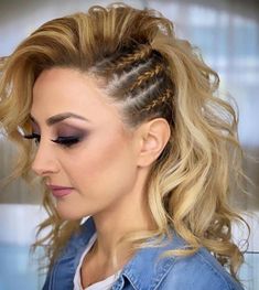 Side Braid Hairstyles, Instagram Hairstyles, Cute Braided Hairstyles, Makeup Hairstyle, Side Braid, Box Braids Hairstyles, Braids For Short Hair