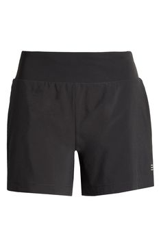 Functionality and style meet in lightweight athletic shorts boasting UPF 50+ sun protection and a side zip pocket to keep small valuables secure. 5" inseam Pull-on style Side zip pocket UPF 50+ sun protection Partially lined 86% recycled polyester, 14% spandex Machine wash, line dry Imported Athletic Shorts, Upf 50, Sun Protection, Side Zip, Zip Pockets, Nordstrom, Spandex, Sun, Black