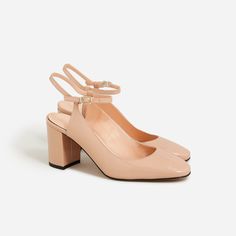 Maisie ankle-strap heels in patent leather Neutral Shoes, Classy Shoes, Wedding Guest Shoes, Classic Denim Jacket, Business Shoes, Shoe Company, Toe Sandals, Ankle Strap Heels, T Strap