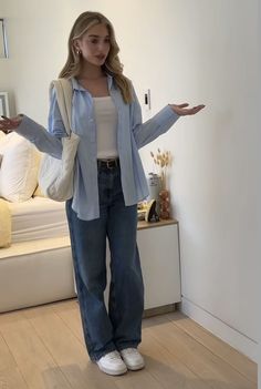 Uni Outfits, Outfit Inspo Casual, Casual Day Outfits, Trendy Fall Outfits, Basic Outfits