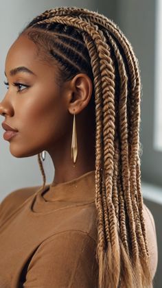 hairstyles to do with goddess box braids Braided Ponytail Hairstyles, Braided Ponytail, Ponytail Hairstyles, Thick Hair Styles, Latest Trends, Braids