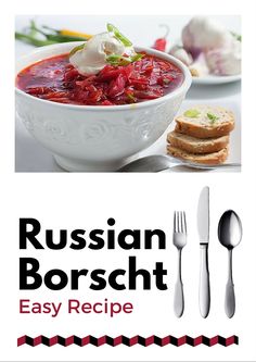 the russian borsch recipe is ready to be eaten