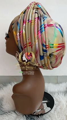 Doek Styles, Turban Headband Tutorial, Lace Blouse Styles, Church Suits And Hats, African Attire Dresses, African Hats