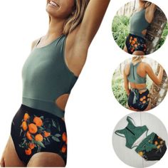 Nwt Cupshe Women Swimsuit Bikini Tankini Oranges Print Beachwear Back Zip Up Size L Adjustable Waist That Ties In Back Reasonable Offers Welcome Bundle Discount Of 15% With 3 Or More Items!!,,,H,,,8 Beachwear Bodysuit For Poolside, Stretch One-piece Swimsuit For Summer Vacation, Stretch One-piece Swimwear For Summer Vacation, Summer Beachwear One-piece Swimsuits, Summer Beachwear One Piece For Swimming, Stretch One-piece For Summer Vacation, Stretch One-pieces For Summer Vacation, Stretch One Pieces For Summer Vacation, Stretch One-piece Swimsuit For Summer Beach