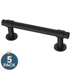 the 5 pack of black handles are available in different sizes and colors, including one for each