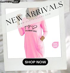 Women Fashion Casual Heart Letter Print Round Neck Loose Dress Long Sleeve Letter Print Spring Dress, Long Sleeve Spring Dress With Letter Print, Long Sleeve Dresses With Letter Print For Spring, Summer Long Sleeve Dresses With Letter Print, Casual V-neck Dress With Heart Print, Pink Long Sleeve Graphic Print Dress, Pink Long Sleeve Dress With Graphic Print, Pink Heart Print Dresses, Women Fashion Casual