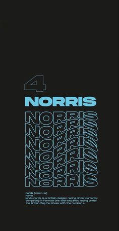 the poster for normis's new album