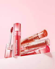 #barenbliss #barenblissID #kbeauty #BeautyInJoy #BerryMakesComfort #24HBerryBang Lip Gloss Editorial, Lipgloss Product Photography, Lip Gloss Product Photography, Tint Photography, Lip Photography, Makeup Product Photography