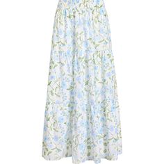 Florence is a full-length, tiered maxi skirt with a hidden elasticated waistband with top-stitching details for a flattering, flexible fit. Pair with your favorite tee or top for an easy, instantly polished look. About the Print: Designed in-house, Peony Bouquet was inspired by the colorful florals of American modernist painter Florine Stettheimer. The print features peonies in pale shades of blue and sage green on a white ground. With its dancing vines and soft palette, we think Peony Bouquet looks related to the best-selling Blue Botanical print; perhaps a softer, more rebellious older sister. | Hill House Home | Women's Florence Cotton Poplin Peony Bouquet Print Nap Skirt, (Blue & Green, Size Small) | Maisonette collects the best children’s products from around the world (unlike Zulily, Blue And Sage Green, Hill House Home, Colorful Florals, Blue Peonies, Peony Bouquet, Tiered Maxi Skirt, Peonies Bouquet, Hill House, House On A Hill