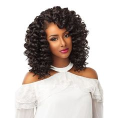 SENSATIONNEL Crochet Braiding Hair Sensationnel Lulutress Crochet Hair - 2X Deep Wave 8 Diy Crochet Hairstyles, Short Curly Crochet Hair, Curly Crochet Hair, Perm Rod Set, Couples Retreat, Wave Crochet, Curly Crochet Hair Styles, Types Of Braids, Twist Styles