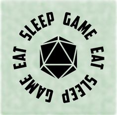 a black and white logo with the words eat sleep game eat bed sheets on it