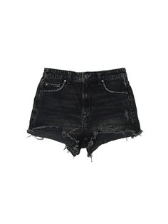 Zara Denim Shorts Size: 4 Bottoms - used. 100% Cotton | Zara Denim Shorts: Black Bottoms - Size 4