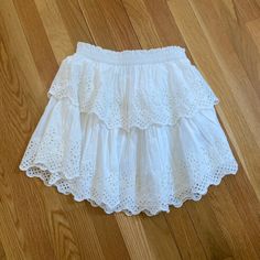 Gap Womens Size Xs Eyelet Skirt. White. Elastic Waist. New With Tags. 100% Organic Cotton. Midi Sweater Skirt, Button Front Denim Skirt, Gap Jeans Women, Vintage Denim Skirt, Blue Jean Skirt, Eyelet Skirt, Stretchy Skirt, Aline Skirt, Denim Skirt Women