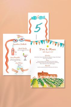 Wedding Invite, Wedding Stationery, Wedding Invitation, Designed in a Day,Bespoke Luxury Stationery Luxury Stationery, Bar Menu, Welcome To The Party, Custom Stationery, Day Wedding, Stationery Items