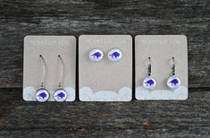 Buffalo Bills inspired glass earrings Hypoallergenic - Nickel Free & Lead Free Earrings Hypoallergenic, Buffalo Bills, Glass Earrings, Jewelry Earrings Dangle, Buffalo, Etsy Gifts, Etsy Earrings, Dangle Drop Earrings, Dangle Earrings