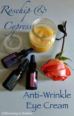 Rosehip Cypress Anti-Wrinkle Eye Cream- doTERRA Essential Oils - Rosehip: anti-aging & Cypress: skin tightening. AMAZING Before/After PICS! Anti Wrinkle Eye Cream, Fairness Cream, Antiaging Skincare, Essential Oil Skin Care, Eye Wrinkle Cream, Before And After Pics, Anti Wrinkle Skin Care, Creme Anti Age