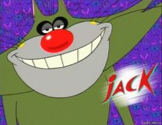 the animated character jack is smiling and waving