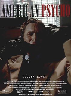 Animated Gif - Movie Poster - American Psycho Patrick Core, Pat Bateman, Paul Allen, Patrick Bateman, Willem Dafoe, Thriller Movies, Film Poster, Christian Bale, Gong Yoo