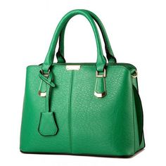 Description: Experience and showcase your beautiful and elegant style, with this gorgeous and well designed Genuine Pebble Leather Handbag. Whether you are preparing to head out to your regular office work, to a special business meeting, or you are attending a special weekend function, experience and enjoy tremendous style with exquisite confidence, wearing this premium high quality and functional handbag.Details: YGP-PROFESSIONAL Women's Fine Fashion Luxury Genuine Pebble Leather Crossbody Shou Green Handbag, Pu Leather Bag, Womens Designer Handbags, Satchel Tote, Casual Tote, Green Shoes, Satchel Handbags, Shoulder Tote Bag, Tote Purse