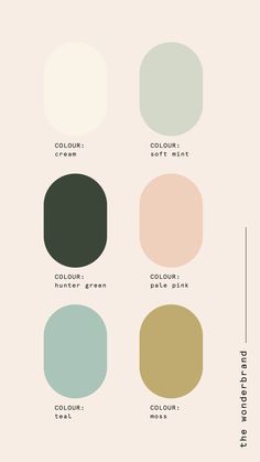 the different shades of paint that are used to create this color scheme for walls and ceilings