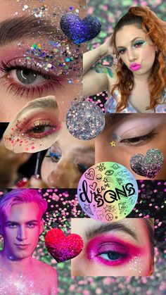 A little glitter inspo featuring my brand DreamSQNS glitter Glitter