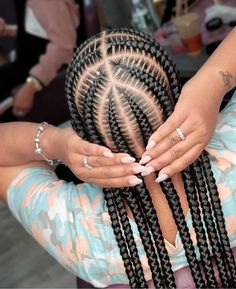 Cornrows Braids For Black Women, Feed In Braids, African Hair Braiding Styles, Feed In Braid, Cool Braid Hairstyles