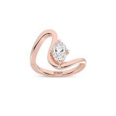 Atmos Curved Shank Ellipse Ring_Product Angle_PCP Main Image Oval Cut Engagement Rings, Saul Hudson, Replica Jewelry, Cute Engagement Rings, Oval Cut Engagement Ring, Oval Diamond Engagement, Oval Diamond Engagement Ring, Vs Diamond, Oval Cut Diamond