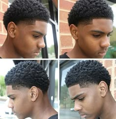 Fierce Hairstyles, Fresh Haircuts, Men Afro, Haircuts For Black Men, Burst Fade Mohawk, Taper Fade Short Hair, Black Boys Haircuts, Male Haircuts Curly, Afro Fade