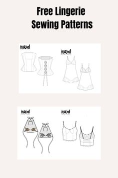 the instructions for how to make a sewing pattern