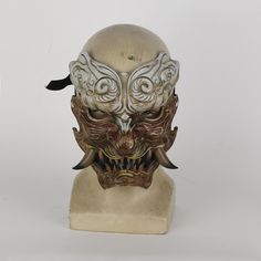 The  Folk Opera Mask is inspired by Black Myth: Wukong. The mask is made by 3D printing and hand painted. The product highly reproduces game props. Wukong is a cool character. If you like Wukong, please contact me and own the mask. Materials: PLA, Plastic Size: The mask is suitable for head circumference within 61cm/24in. Warrior Style Masks For Cosplay And Masquerade Events, Warrior Style Masks And Prosthetics For Larp And Halloween, Fantasy Costume Mask For Cosplay, Fantasy Masks And Prosthetics For Carnival, Warrior Style Masks And Prosthetics For Halloween, Warrior Masks And Prosthetics For Cosplay Halloween, Warrior Masks And Prosthetics For Halloween Cosplay, Warrior Masks And Prosthetics For Halloween, Warrior Style Halloween Costume Masks And Prosthetics