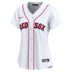 Rep your favorite Boston Red Sox player with this Masataka Yoshida Home Limited Player Jersey. This Nike jersey is inspired by the same jerseys your favorite player wears on the field, so you can feel like the real deal next time you're at the ballpark. The breathable, moisture-wicking fabric will keep you cool and dry even during the dog days of summer. Full-button front This item is non-returnable Machine wash, tumble dry low Heat-applied woven MLB Batterman and jock tag Move To Zero is Nike's Red Baseball Season Jersey, Red Cotton Jersey For Sports Events, Red Sporty Baseball Jersey For Fans, White Breathable Cotton Jersey, Red Cotton Baseball Jersey For Sports, Sporty Red Baseball Jersey, Sporty Red Baseball Jersey For Sports, Casual Red Jersey For Sports Season, Red Sporty Baseball Jersey For Sports