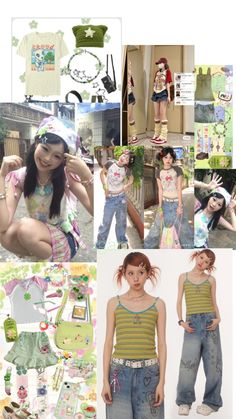 Retro Aesthetic Outfit, 2000s Japanese Fashion, Silly Clothes, Japanese Street Wear, Fashion Top Outfits, Retro Fits, Future Outfit, Mood Board Fashion