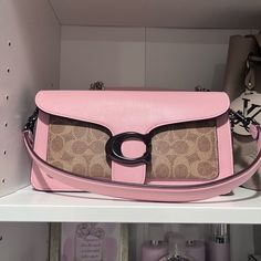 Coach Pretty Life, Pink Purse, Dream Lifestyle, Authentic Design, Coach Bag, Cute Bags, Pink Brown