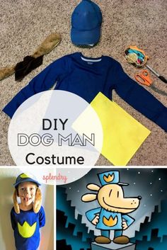 diy dog man costume for kids