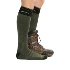 This is our burliest hunting sock. When it's crazy cold, but you're still going out, this is your sock. Extra heavy terry loop construction protects your entire foot and leg for maximum warmth. Breathable Winter Outdoor Socks, Durable Socks For Outdoor Activities, Durable Comfortable Socks For Outdoor, Comfortable Durable Socks For Outdoor, Durable Winter Hiking Socks, Functional Winter Hiking Socks, Green Socks For Outdoor Winter Activities, Durable Midweight Socks For Outdoor Activities, Functional Midweight Socks For Outdoor Activities