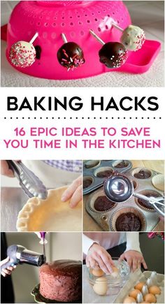 baking hacks to save you time in the kitchen and make it easier for everyone to bake