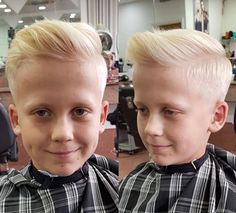 Keep It Cool And Classic - The Best Back-To-School Hairstyle Ideas To Try On Your Kids - Mabel + Moxie School Haircut, Back To School Haircuts, Persnickety Clothing, Get Ready For School, Parting Hair, Online Meeting, Two Buns, Boys Hair, Nice Hair