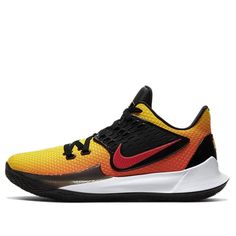 Yellow Basketball Shoes With Boost Midsole, Yellow Basketball Shoes With Boost Midsole For Sports Events, Yellow Basketball Sneakers With Boost Midsole, Sporty Orange Basketball Shoes, Yellow Sporty Sneakers For Basketball, Yellow Sporty Basketball Sneakers, Low-top Orange Basketball Shoes, Nike Yellow Basketball Shoes, Nike Orange Basketball Sneakers