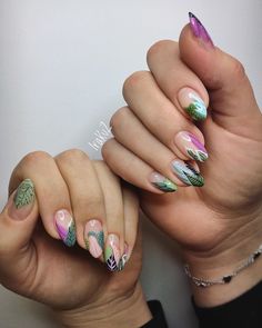 Trendy Nail Polish, Neon Nail Designs, Crazy Nail Art, Nail Polish Swatches, Nail Board, Autumn Nail, Nail Designs Tutorial, Long Nail Designs, Nail Style