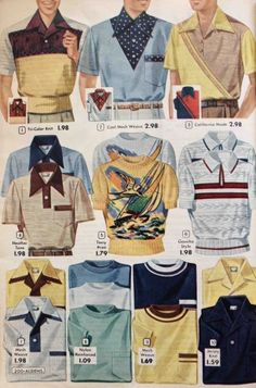 mens shirts 1950s 1950 Style Men, 1950 Fashion Man, 1950’s Mens Fashion, 1955 Mens Fashion, Men Shirt Style Casual, 1950s Polo Shirt, Vintage Dancer, Knitted Shirts, 1950s Men