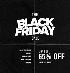 the black friday sale is up to 55 % off on all orders and ends today