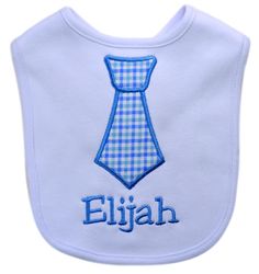 Handmade and Personalized embroidered baby bib. The bib is made of 100% Ringspun Combed Interlock Cotton and features a safe, velcro closure. Care Instructions: Machine was gentle cycle. Tumble on low heat to dry. Embroidered Cotton Bib, Blue Cotton Machine Washable Bib, Blue Cotton Bib For Playtime, Bib Ideas, Baby Boy Fabric, Personalized Bibs, Baby Boy Bibs, Personalized Baby Boy, Cross Stitch Baby