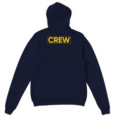 Hoodie CREW Hoodie Ship Crew Film Crew Set Crew Film Staff Hoodie Music Studio Hoodie Production Hoodie Team Hoodie Staff Hoodie CUSTOM Name - Etsy Fleece Hoodie With Double-lined Hood For Fans, Hip Hop Hoodie With Letter Print And Crew Neck, Streetwear Sweatshirt With Double-lined Hood And Crew Neck, Branded Fleece Sweatshirt For Streetwear, Cotton Crew Hoodie With Letter Print, Hip Hop Fleece Hoodie Sweatshirt, Hip Hop Sweatshirt With Adjustable Hood, Crew Hoodie Fan Apparel For Streetwear, Crew Hoodie For Streetwear Fan Apparel