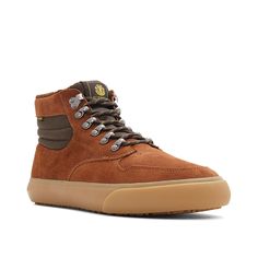 Element-Topaz C3 High-Top Sneaker - Men's Add some sporty vibes to your casual look with the Topaz C3 high-top sneaker from Element. The skate shoe and boot-inspired silhouette brings laidback style to a number of fave fits. Rugged High-top Sneakers With Boost Midsole, Rugged High-top Sneakers For Streetwear, Brown High-top Sneakers With Vulcanized Sole For Outdoor, Urban High-top Sneakers With Gum Sole For Outdoor, Casual Skate Shoes With Gum Sole For Outdoor, Casual Outdoor Skate Shoes With Gum Sole, Casual Streetwear Boots With Abzorb Midsole, Laidback Style, Skate Shoe