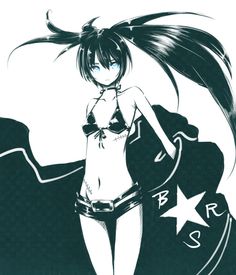 Black Rock Shooter Expo Ideas, Cartoon Cosplay, A Cartoon, Anime Comics, Drawing Reference