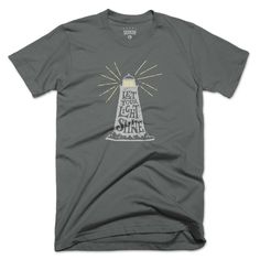 Let Your Light Shine T-Shirt (Men’s) Grant Money, Coastal Contemporary, Great Beards, Willys Jeep, Golf T Shirts, Feeling Blue, Mens Style, A Train, Beards