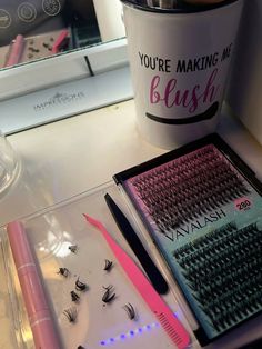 Everyday Bag Essentials, Lip Art Makeup, Perfect Eyelashes, Dump Ideas, Lash Business, Pretty Pink Princess